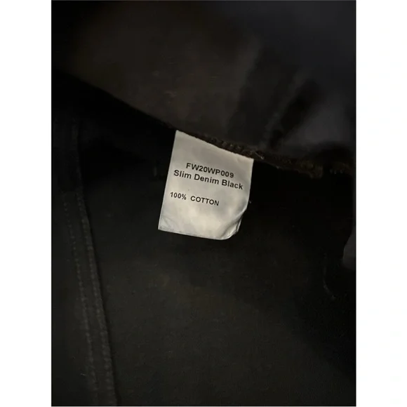 Aime Leon Dore Black Slim Jeans